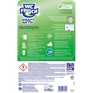 4015000970891 - KRAFT AKTIV pro nature WC-Duftspüler Minze Eukalyptus 4x 500 g