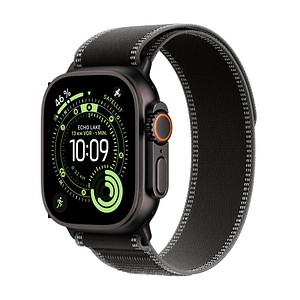 0195950610482 - Apple Watch Ultra 3 GPS + Cellular 49mm Schwarz Titanium Case mit Schwarz Kohlegrau Trail Loop - S M