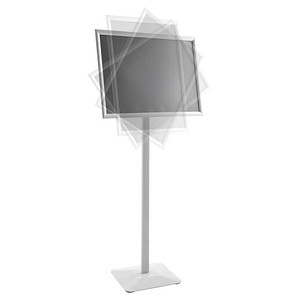 4068243998467 - Infoständer FLEX silber DIN A2 4068243998467 - Infoständer FLEX silber DIN A2