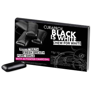 7612412424621 - Zahnpflege Kaugummi Black Is White Kaugummi 12 pcs 12 Stk
