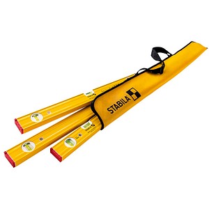 STABILA Wasserwaagen-Set PRO SET 80 AS 4-tlg. 19714, Aluminium 30,0 / 60,0 / 120,0 cm