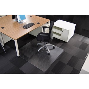 Rollsafe Bodenschutzmatte für Teppichböden rechteckig, 110,0 x 120,0 cm Rollsafe Bodenschutzmatte für Teppichböden rechteckig, 110,0 x 120,0 cm