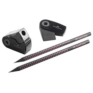 4005401182962 - FABER-CASTELL Midnight rose Bleistift-Set B schwarz rose 1 Set 4005401182962 - FABER-CASTELL Midnight rose Bleistift-Set B schwarz rose 1 Set