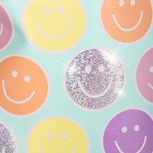 4061947134995 - Turnbeutel Happy Hippie Kunstfaser bunt