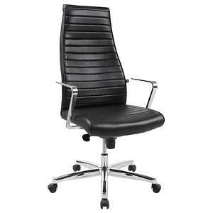 4014296611785 - Chefsessel Chairman X schwarz   chrom mit Armlehnen bis 110kg 4014296611785 Topstar