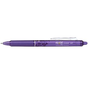 PILOT FRIXION ball CLICKER Tintenroller violett 0,4 mm, Schreibfarbe: lila, 1 St.