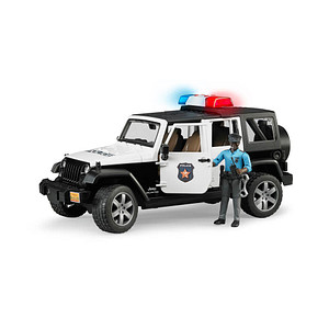 bruder bworld Polizei Pickup mit Polizist 2526 Spielzeugauto