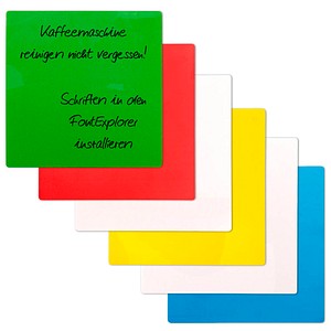 5902622418773 - Haftnotizen SN-SET1 100x100mm grün rot gelb blau weiß rechteckig 5902622418773 6 Stück 5902622418773 - Haftnotizen SN-SET1 100x100mm grün rot gelb blau weiß rechteckig 5902622418773 6 Stück