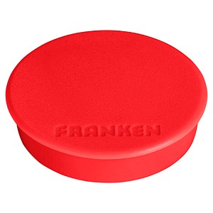 4016946051392 - Haftmagnete HMS3601 rund 38x7mm (ØxH) rot 2500g Haftkraft 4016946051392 HMS3601 10 Stück
