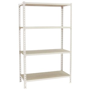 Simonrack Schwerlastregal MADERCLICK PLUS 4/500 8435104975176 weiß, holz 100,0 x 50,0 x 150,0 cm