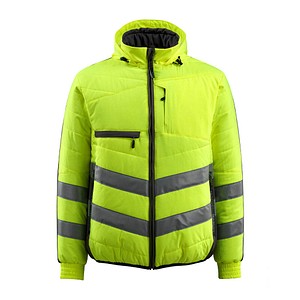 5711074358472 - unisex Warnjacke Dartford  gelb schwarz Größe 3XL