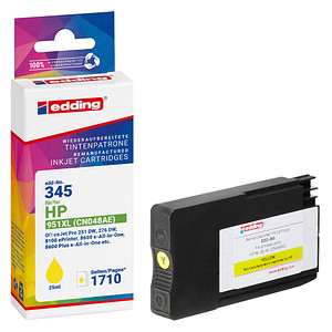 4043023256562 - Druckerpatrone 18-345 kompatibel zu HP 951XL gelb 4043023256562 Edding 4043023256562 - Druckerpatrone 18-345 kompatibel zu HP 951XL gelb 4043023256562 Edding