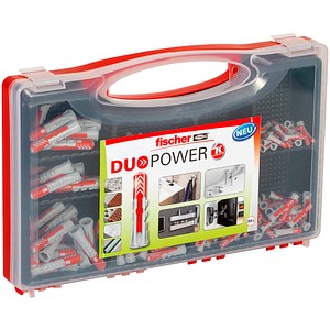 4048962245639 - fischer RED-BOX - DuoPower 2K 535973 Universaldübel-Sortiment Ø 5 6 8 10 mm 25 30 40 50 mm 280 Stück 4048962245639 - fischer RED-BOX - DuoPower 2K 535973 Universaldübel-Sortiment Ø 5 6 8 10 mm 25 30 40 50 mm 280 Stück
