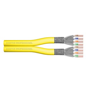 4016032483632 - DIGITUS Ethernet Netzwerkkabel DK-1743-A-VH-D-1 1000 m gelb 1500 MHz 1 St