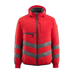 MASCOT® unisex Warnjacke Dartford  rot, anthrazit Größe XL