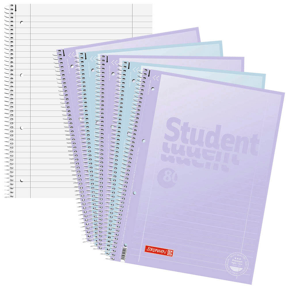 UNIPAPEL Geruite vulling, 3 x 3 mm, 90 g, met rand, 4 gaten, papier, wit, A4, 100 vellen