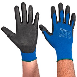 4015544714364 - 12 x Nylon-Feinstrick-Handschuh Ultra Light XL 10 blau-schwar 4015544714364 - 12 x Nylon-Feinstrick-Handschuh Ultra Light XL 10 blau-schwar