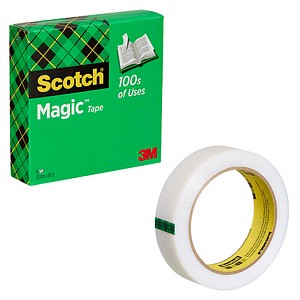 3134375005920 - Scotch Klebefilm Magic 810 unsichtbar 25 mm x 66 m Kerndurchmesser 76 mm (M8102566)