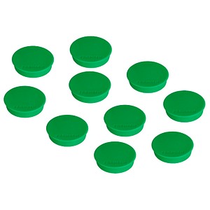 4016946183840 - Haftmagnete HMS3602 rund 38x7mm (ØxH) grün 2500g Haftkraft 4016946183840 HMS3602 10 Stück