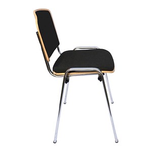 4061815508965 - Stapelstuhl 225480 schwarz Stoff 1 St 4061815508965 - Stapelstuhl 225480 schwarz Stoff 1 St