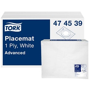 TORK Platzsets Advanced weiß 27,0 x 42,0 cm, 500 St.
