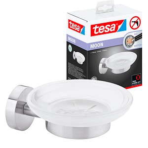 4042448448217 - tesa MOON 40310-00000-00 Seifenschale Silber Weiß (satiniert) 4042448448217 - tesa MOON 40310-00000-00 Seifenschale Silber Weiß (satiniert)