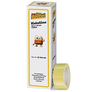 4250073811621 - Klebefilm transparent 190 mm x 100 m 8 Rollen