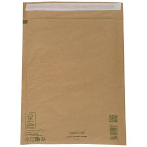 4009445110073 - Polstertaschen Gr 7 G braun für DIN A4 100 St