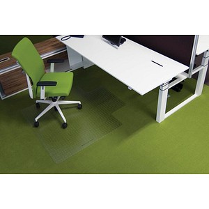 ecogrip ® Bodenschutzmatte für Teppichböden rechteckig mit Lippe kurze Seite, 120,0 x 130,0 cm ecogrip ® Bodenschutzmatte für Teppichböden rechteckig mit Lippe kurze Seite, 120,0 x 130,0 cm