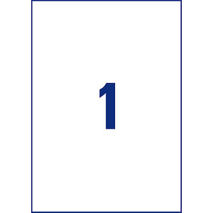 4250073732803 - 100 Etiketten weiß 210 x 297 mm auf A4 Bogen 4250073732803 100 Blatt 4250073732803 - 100 Etiketten weiß 210 x 297 mm auf A4 Bogen 4250073732803 100 Blatt