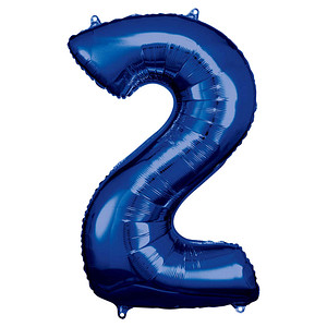 0194099010733 - Luftballons Zahl 2 blau 0194099010733 amscan 0194099010733 - Luftballons Zahl 2 blau 0194099010733 amscan