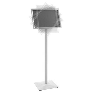 4068243055610 - Infoständer FLEX silber DIN A3 4068243055610 - Infoständer FLEX silber DIN A3