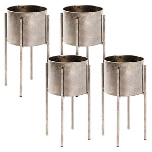 4001070192684 - Pflanzenständer Dona 2 Metall bronze rund 270 x 510 cm 4 St