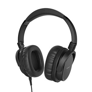 4047443398673 - HED4508 HQ TV Over Ear Kopfhörer kabelgebunden Schwarz Headset Lautstärkeregelung Schwenkbare Ohrmuscheln