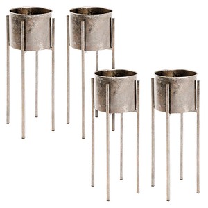 4001070192691 - Pflanzenständer Dona 3 Metall bronze rund 240 x 610 cm 4 St