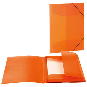 4008705907767 - Eckspannmappe 19503 A4 orange transparent PP mit 3 Einschlagklappen 4008705907767 3 Stück 4008705907767 - Eckspannmappe 19503 A4 orange transparent PP mit 3 Einschlagklappen 4008705907767 3 Stück