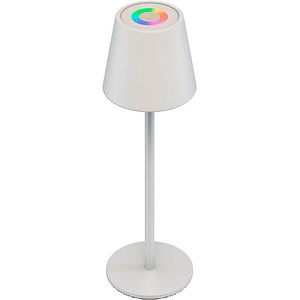 4040849739286 - GOOBAY 73928 - Akku LED Tischlampe mit RGBW Farben dimmbar IP44 weiß 4040849739286 - GOOBAY 73928 - Akku LED Tischlampe mit RGBW Farben dimmbar IP44 weiß