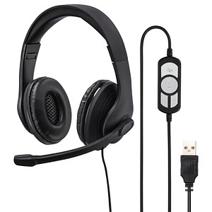 4047443419682 - 00139924 Computer On Ear Headset kabelgebunden Stereo Schwarz Lautstärkeregelung Mikrofon-Stummschaltung