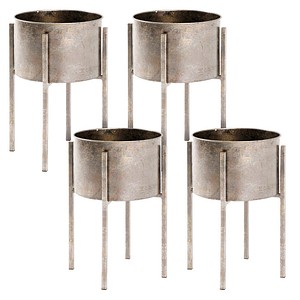 4001070192707 - Pflanzenständer Dona 4 Metall bronze rund 380 x 510 cm 4 St