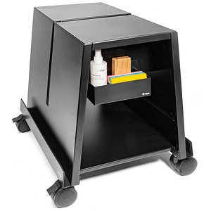 4004360767883 - SIGEL Whiteboard-Ständer Meet up schwarz 1800 x 900 cm 2 Fächer 1 St