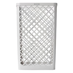 6414301016693 - KATRIN Abfallkorb 40 Liter weiß Abfallbehälter zur Wandanbringung aus Kunststoff Maße (H x B x T) 500 x 320 x 265 mm 6414301016693 - KATRIN Abfallkorb 40 Liter weiß Abfallbehälter zur Wandanbringung aus Kunststoff Maße (H x B x T) 500 x 320 x 265 mm