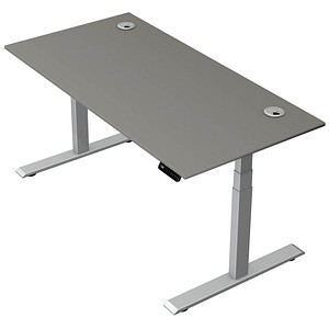 4044917452183 - Move 2 Plus elektrisch höhenverstellbarer Schreibtisch grafit rechteckig T-Fuß-Gestell silber 1600 x 800 cm 4044917452183 Ker 4044917452183 - Move 2 Plus elektrisch höhenverstellbarer Schreibtisch grafit rechteckig T-Fuß-Gestell silber 1600 x 800 cm 4044917452183 Ker