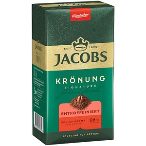 8711000509654 - JACOBS KRÖNUNG SIGNATURE ENTKOFFEINIERT Kaffee gemahlen Arabica- und Robustabohnen 10000 g