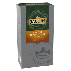 JACOBS EXPORT TRADITIONAL Kaffee, gemahlen Arabica- und Robustabohnen 500,0 g