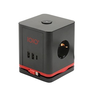 4030152953929 - IOIO SW 1000 3-fach Steckdosenwürfel 15 m schwarz mit USB-Buchse 4030152953929 Olympia 4030152953929 - IOIO SW 1000 3-fach Steckdosenwürfel 15 m schwarz mit USB-Buchse 4030152953929 Olympia