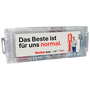 4048962488401 - fischer MiniFixTainer - DuoPower + S Klopp 568544 Dübel- und Schrauben-Sortiment Ø 45 5  6 8 mm 30 40 55 mm 160 Stück