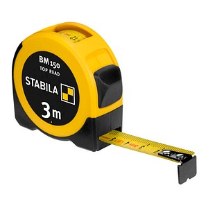 Taschenbandmaß bm 150 metrische Skala - 19839 - Stabila