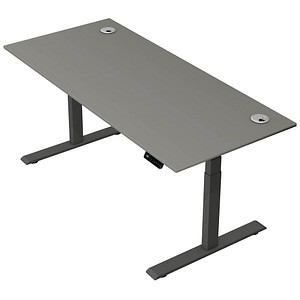4044917452237 - Move 2 Plus elektrisch höhenverstellbarer Schreibtisch grafit rechteckig T-Fuß-Gestell anthrazit 1800 x 800 cm 4044917452237 4044917452237 - Move 2 Plus elektrisch höhenverstellbarer Schreibtisch grafit rechteckig T-Fuß-Gestell anthrazit 1800 x 800 cm 4044917452237