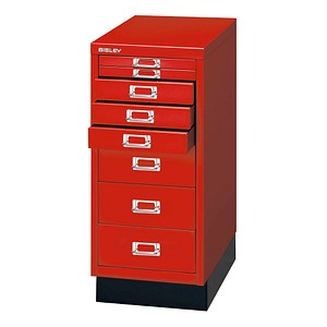 5020073737073 - Schubladenschrank MultiDrawer? 29er Serie L298S870 Stahl 8 Schubladen (Vollauszug) A4 279 x 67 x 38 cm mit Sockel rot 502 5020073737073 - Schubladenschrank MultiDrawer? 29er Serie L298S870 Stahl 8 Schubladen (Vollauszug) A4 279 x 67 x 38 cm mit Sockel rot 502
