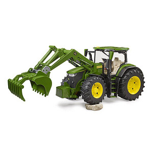 bruder John Deere 7R 350 Traktor mit Frontlader 03151 Spielzeugauto